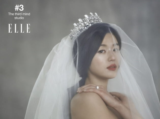 전지현 웨딩 화보 / 엘르
