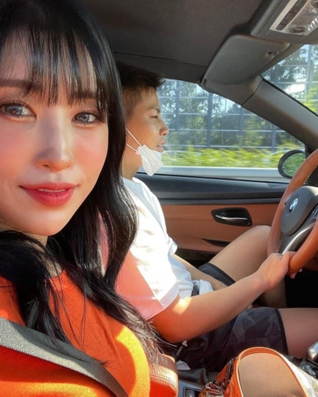 개그우먼 이세영과 남자친구./ 사진=인스타그램