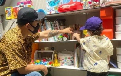 개리, 아들 하오에 애정 뚝뚝 "앞으로 20년은 널 위해 살게" [TEN★]