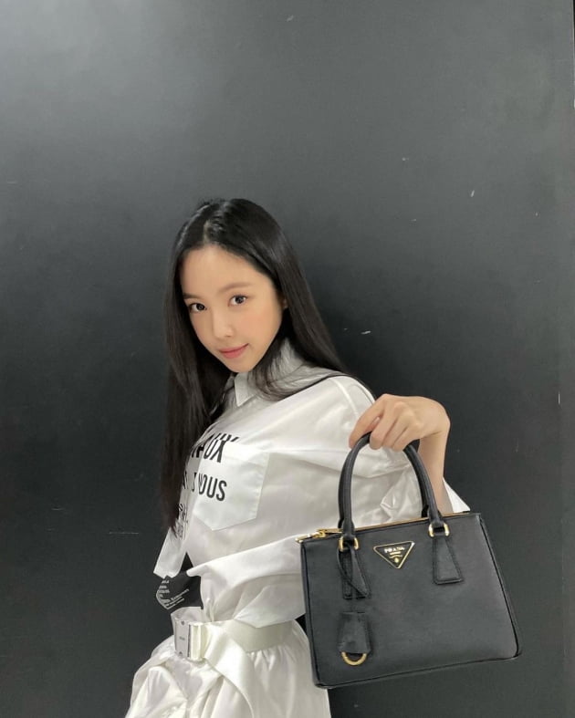 'YG行' 손나은, 미모보단 320만원 명품백 자랑 [TEN★]