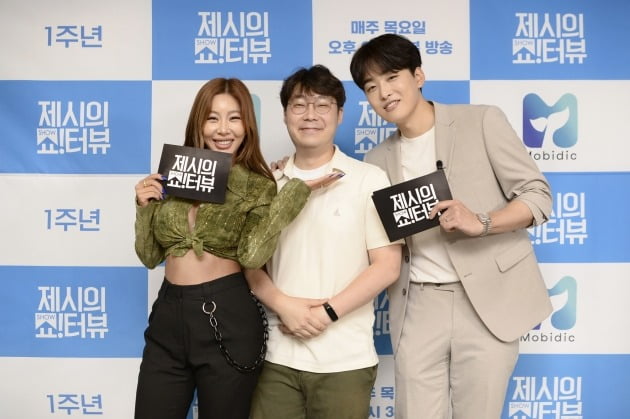 '쇼터뷰' 제시 김한진 조정식 / 사진=SBS 제공