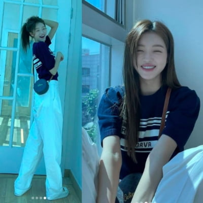 오마이걸 유아, '성형 의혹' 잠재우는 환한 미소 [TEN★]