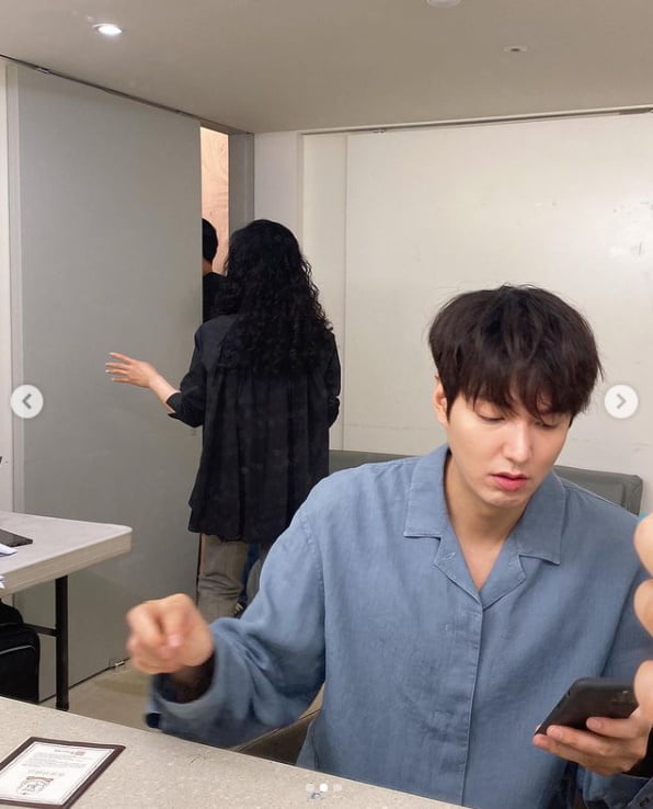 이민호, 태평양 어깨에 잘생김이 넘쳐흘러! [TEN★]