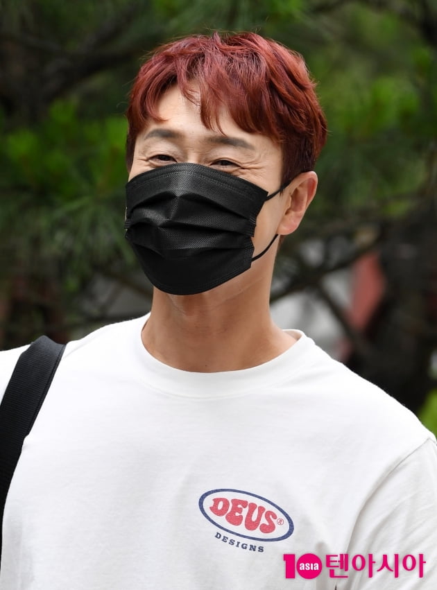 [TEN 포토] 김원효 '시선 사로잡는 헤어컬러'