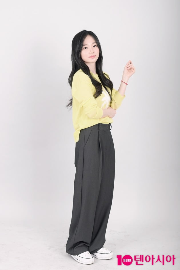 오유진은 극 중 연쇄살인마 이수연(이하은 분)의 정체를 미리 알고 촬영에 돌입했다고 알렸다. /서예진 텐아시아 기자 yejin@