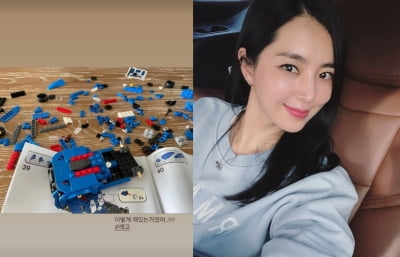 '차세찌♥' 한채아, 장남감 조립에 푹 빠진 엄마...재미있네[TEN★]