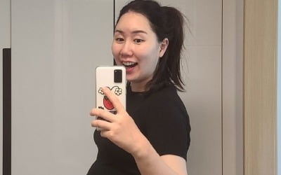 '삼둥이 임신' 황신영 "이름 짓기 어렵네요, 안나수이? 안젤라?" [TEN★]