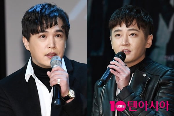 엠씨더맥스 이수(왼쪽)와 故 제이윤/ 사진=텐아시아DB