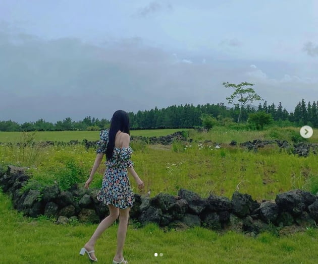 한예슬, 루머 반박후..여유 넘치는 제주도 여행[TEN★]