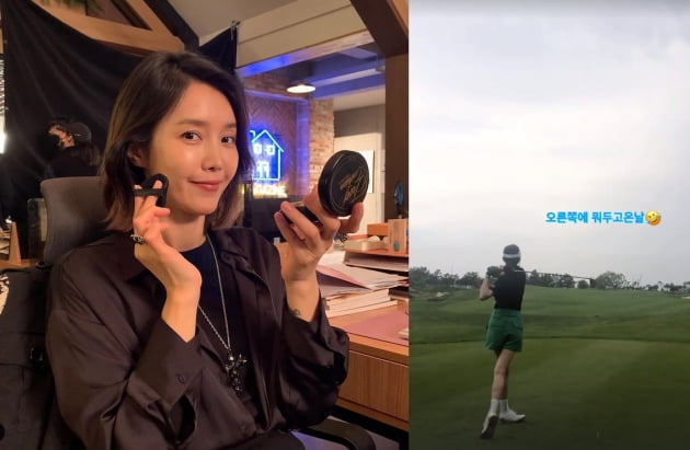 채정안, 골프장에서 빛나는 극세사 각선미[TEN★]