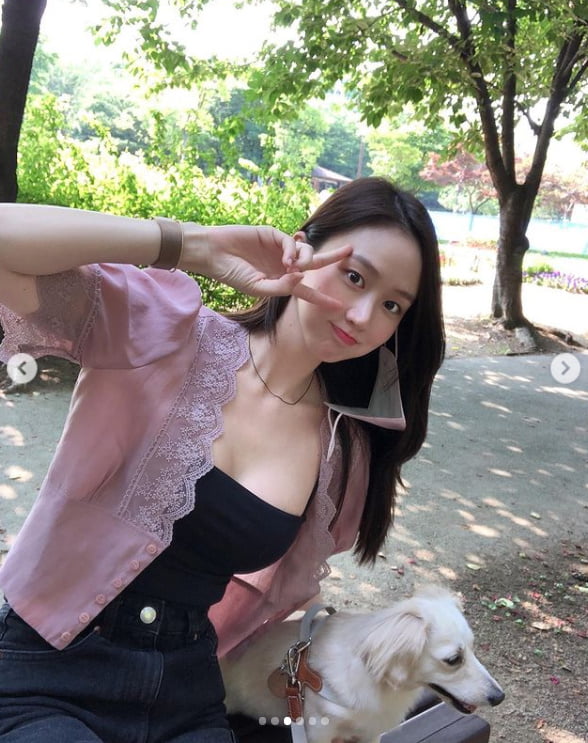 고성희, 은근한 노출속에 드러난 볼륨감[TEN★]