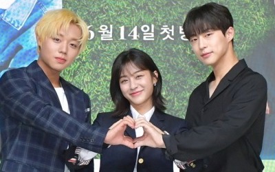 "미슐랭 케미"…'멀리서 보면 푸른 봄' 박지훈X강민아, 현실 공감 캠퍼스 [종합]