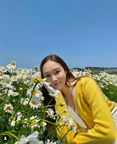 제시카, 얼음공주의 화사한 꽃미소[TEN★]