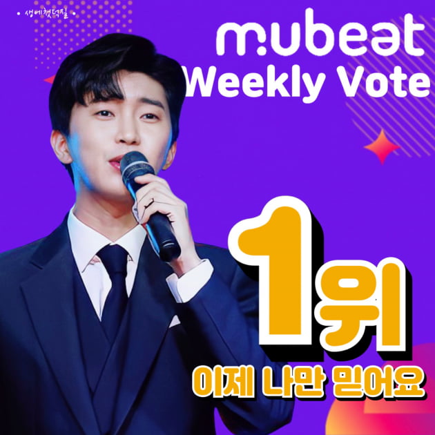 '생일 자축포' 쏘아 올린 임영웅, '이제 나만 믿어요' 뮤빗 6월 2주차도 1위