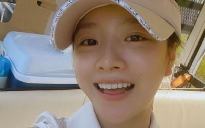 '이욱♥' 벤, 수준급 골프 실력…스윙 포즈도 '일품' [TEN★]