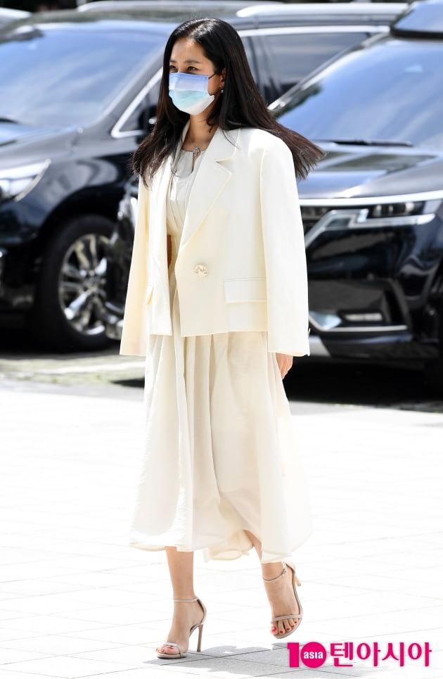 [TEN 포토] 한채아 '축구여왕의 우아한 발걸음'