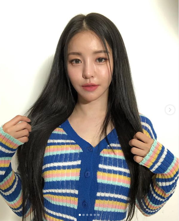 브레이브걸스 유정, 꼬복좌 컨백 임박 물오른 미모[TEN★]