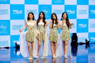 브레이브걸스 "'롤린' 역주행 후 첫 컴백, 부담감 없다면 거짓말"