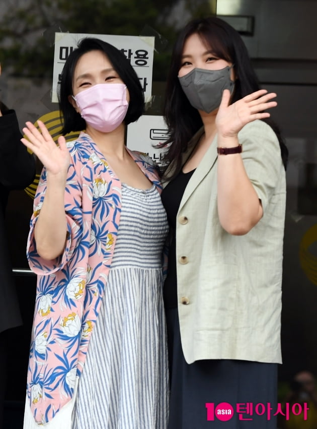 [TEN 포토] 빅마마 이지영-민혜 '재결합의 기쁨미소'