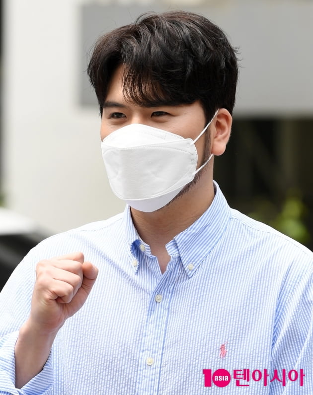 [TEN 포토] 라포엠 정민성 '우수에 찬 눈빛'