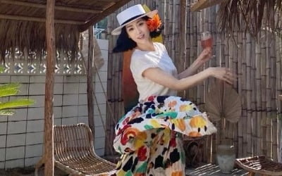 '류수영♥' 박하선, '알로하' 외쳐야할 것 같은 명랑 숙녀 [TEN★]