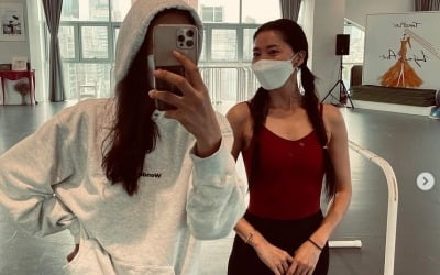 '아들맘' 오윤아, 언니 몸매 진짜 부럽이요…정시아도 감탄 [TEN★]