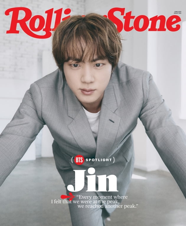 방탄소년단 진, 롤링스톤재팬에서 최다 조회수 인터뷰 기록