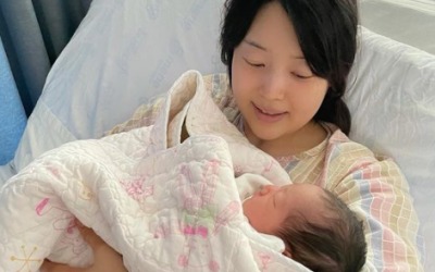'검사♥' 한지혜, 10년만 얻은 딸 얼굴 공개 "천사 같아" [TEN★]