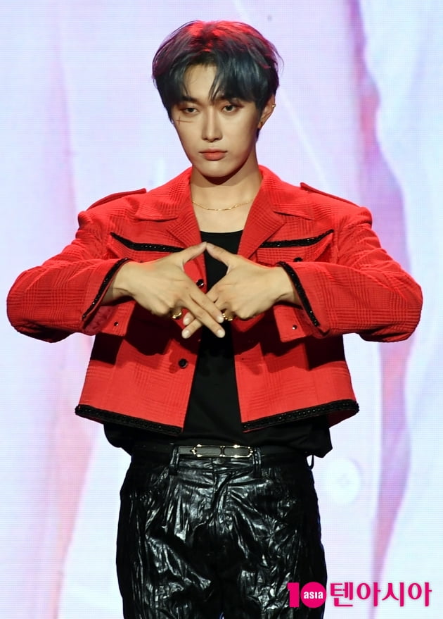 [TEN 포토] 오메가엑스 재한 '든든한 맏형'