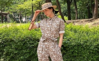 '류수영♥' 박하선, 양갈래가 어울리는 35세 "야호" [TEN★]