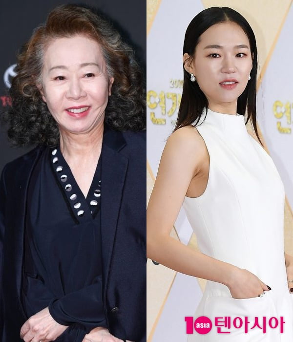 배우 윤여정(왼쪽), 한예리 / 사진=텐아시아DB