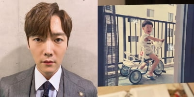 최진혁, 뒤적이다 찾은 미공개 사진…해맑은 어린 시절 공개 [TEN★]