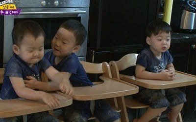 '슈돌', 대한·민국·만세 삼둥이 돌아왔다