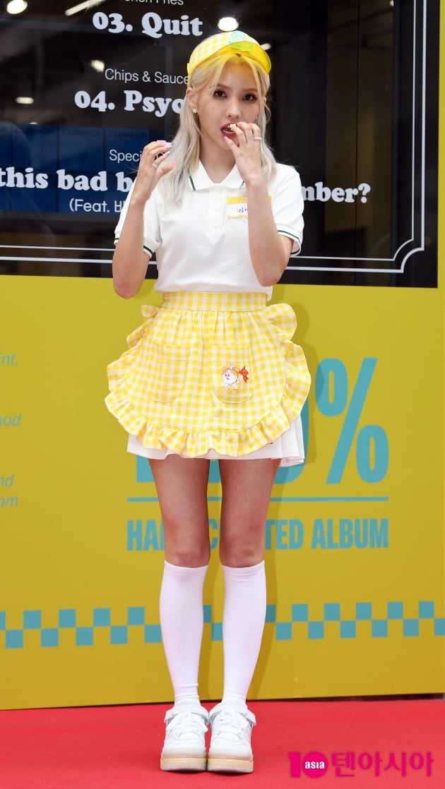 [TEN 포토] (여자)아이들 전소연 '음악이 참 맛있어~'