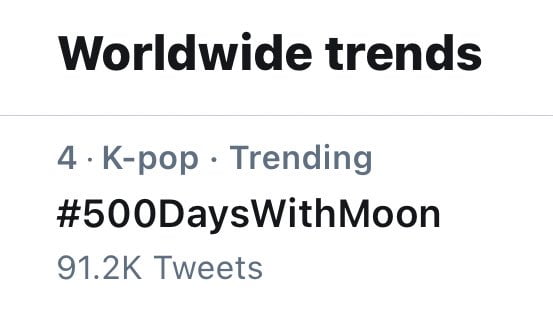 방탄소년단 진, 자작곡 MOON 발매 500일, 전세계 실트 장식한 아미들 