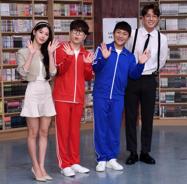 [TEN 포토]미연-남창희-조세호-김환 '별에서 온 퀴즈 주역들'