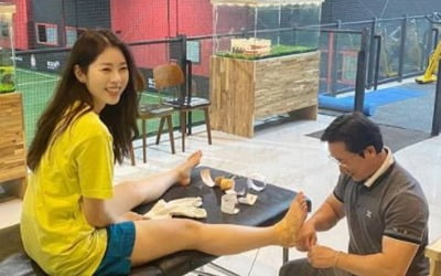 서동주 "발목·무릎 후들후들…불나방은 뛰고 또 뛴다"