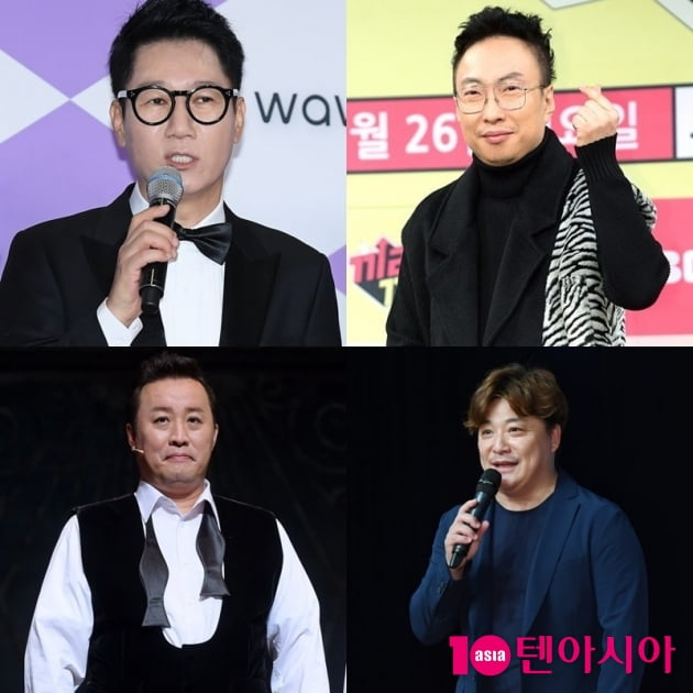 지석진 박명수 정준하 윤정수 / 사진 = 텐아시아DB