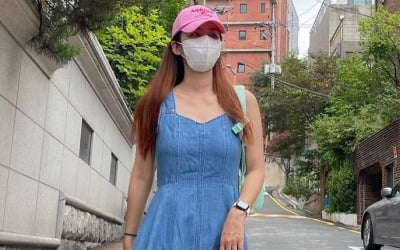'한재석♥' 박솔미, 서래마을 아스팔트길을 런웨이로 만드는 9등신 비율 [TEN★]