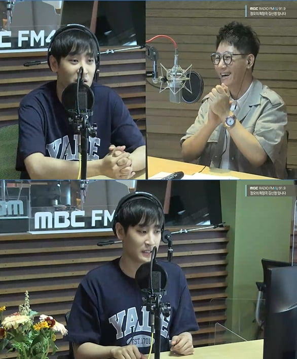 '정희' 박재정, 지석진./ 사진=보이는 라디오 캡처