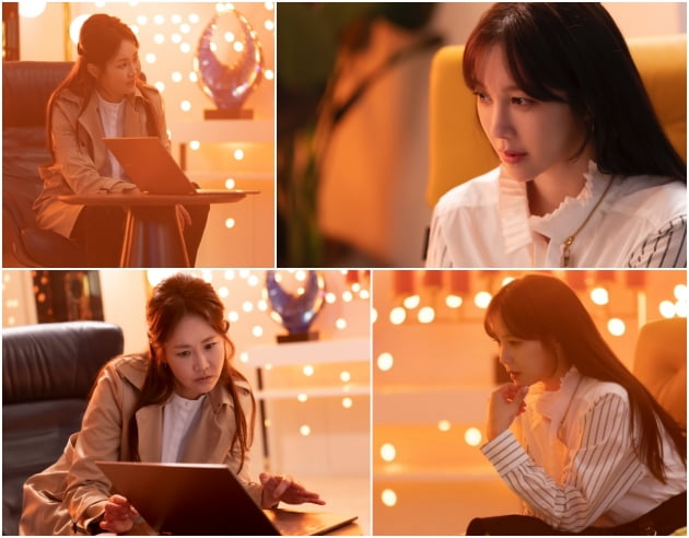 '펜트하우스3' 이지아, 신은경/ 사진=SBS 제공