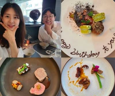 박휘순, 17세 연하 아내와 럭셔리 생일파티 [TEN★]
