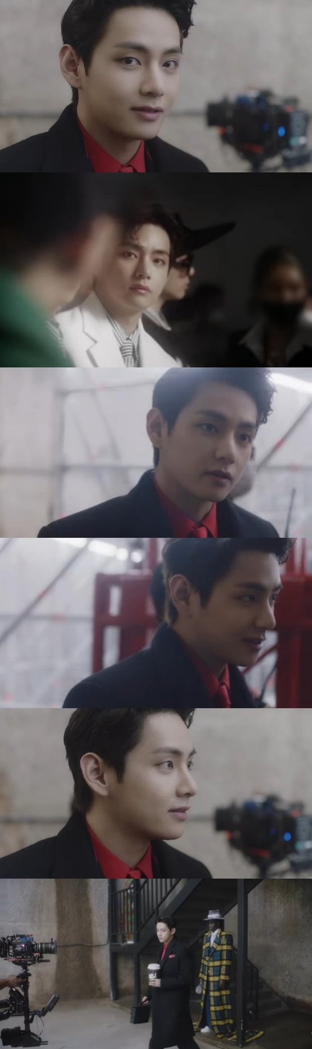 방탄소년단 뷔, LV 완벽소화하는 '화보장인' 면모 뽐내