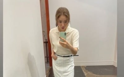 손담비, 오늘도 열일하는 외모…길게 뻗은 각선미 [TEN★]