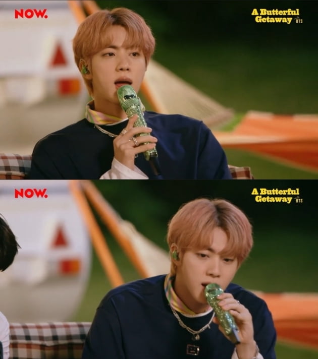 '팔방미인' 방탄소년단 진, 토크면 토크, 퍼포먼스면 퍼포먼스 컴백 무대서 매력 발산 