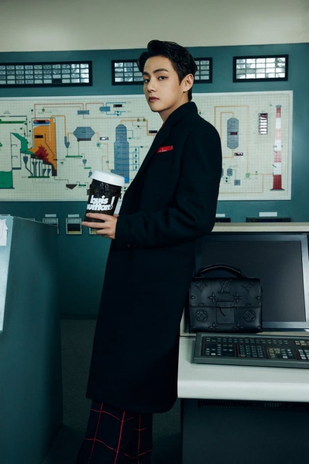 '루이비통의 남자' 방탄소년단 뷔, '버질 아블로' 단독 사진 주인공