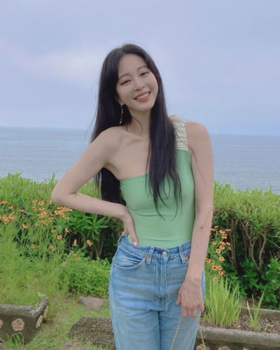 '류성재♥' 한예슬, 뽀얀 팔에 와인잔 미니타투 앙증맞네 [TEN★]