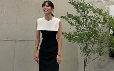 '정조국♥' 김성은, '171cm·49kg' 애셋맘의 비현실적 한 줌 허리 [TEN★]