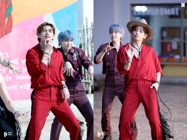 방탄소년단 뷔, 또 품절 사태…'퍼미션 투 댄스' MV 속 패션 아이템 "나도 할래"