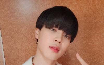 방탄소년단 지민, 앞머리 하나로 요정美 완성 [TEN★]
